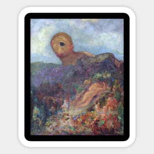 Odilon Redon art Sticker